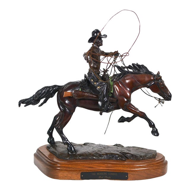 Late 20th Century The Walking Cowboy, Bob Parks For Sale