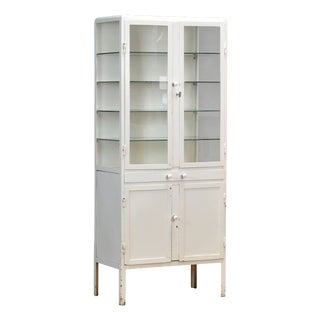 Iron Medicine Cabinet, 1950s For Sale
