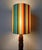 Vintage Turned Wood Lamp and Custom Shade, 1960s For Sale - Image 4 of 14