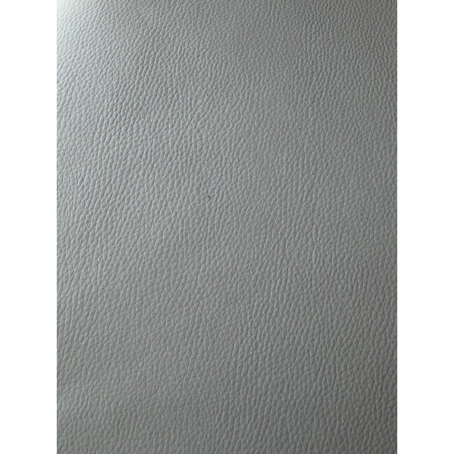 Metal Brueton Undulatus Bench Custom White Leg For Sale - Image 7 of 12