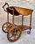 Mid-Century French Wooden Bar Cart Trolley, 1950s For Sale - Image 4 of 18
