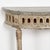 Early 20th Century Early 20th Century Swedish Painted Demilune Wall Console With Marble Top For Sale - Image 5 of 13
