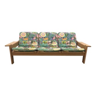 1960s Yngve Ekstrom Swedese Sofa Swedish Pine For Sale