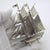 A large sailing ship figurine crafted in Italy during the 1970s or 1980s. The piece is hallmarked 800 which stands for...