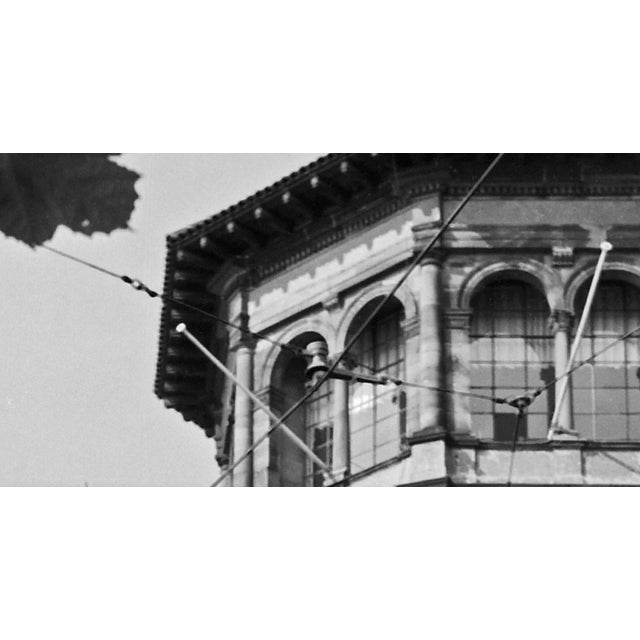 Traditional Castle Tower and St. Lambert's Church Dusseldorf, Germany 1937 For Sale - Image 3 of 5