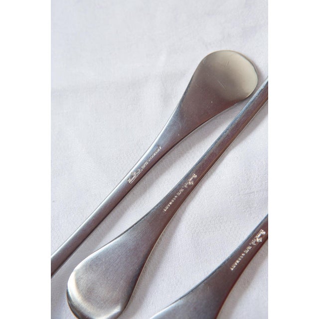 Asimmetria Cutlery by Bjorn Wiinblad for Rosenthal, 1970s, Set of 8 For Sale - Image 6 of 10