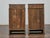 Biedermeier Pair of 19th Century Biedermeier Bedside Cabinets, Walnut and Ebonized Columns For Sale - Image 3 of 12