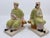 Yellow Vintage Mid Century Asian Man and Woman Bookends/ Decorative Figurines- A Set For Sale - Image 8 of 12