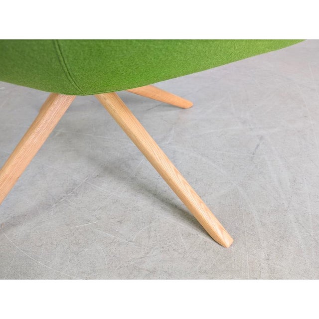 Green Desk Chairs by Christophe Pillet Dunas for Inclass, Set of 3 For Sale - Image 10 of 12