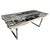 Andrianna Shamaris Live Edge Petrified Wood Dining Table For Sale - Image 15 of 18