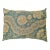 Decorative Vintage European Chinoiserie Fabric Pillow with Floral Design For Sale