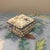 1970s Vintage Seashell-Encrusted Miniature Trinket Box, Mid-20th Century For Sale - Image 5 of 7