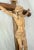 1970s Share Large Vintage Hand Carved Wood Religious Jesus Crucified Cross Sculpture God For Sale - Image 15 of 16