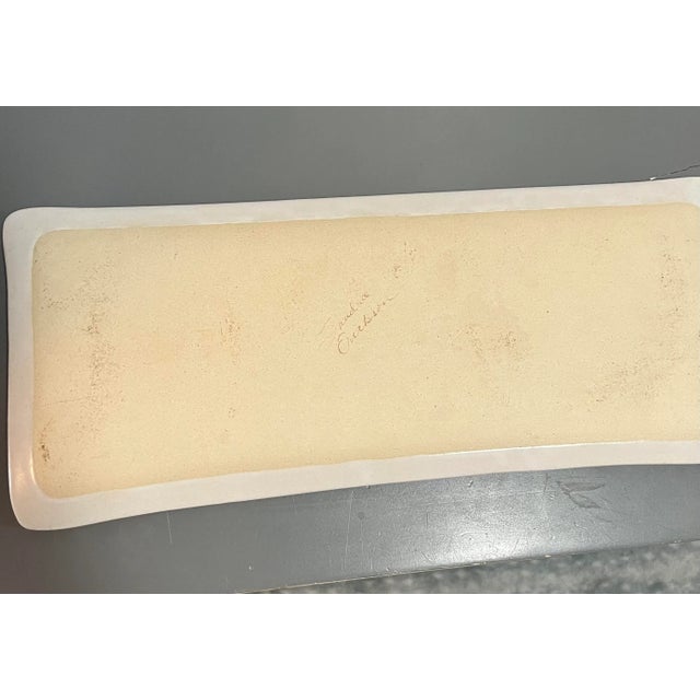 Ceramic Lovely Handmade Fish Platter For Sale - Image 7 of 8