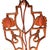 Metal 1925 Art Deco Brass Three Light "Winthrop" Circular Chandelier by Virden For Sale - Image 7 of 9