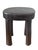This stunning vintage African wooden milk stool, skillfully crafted by the Hehe Gogo people in Tanzania from one piece of...