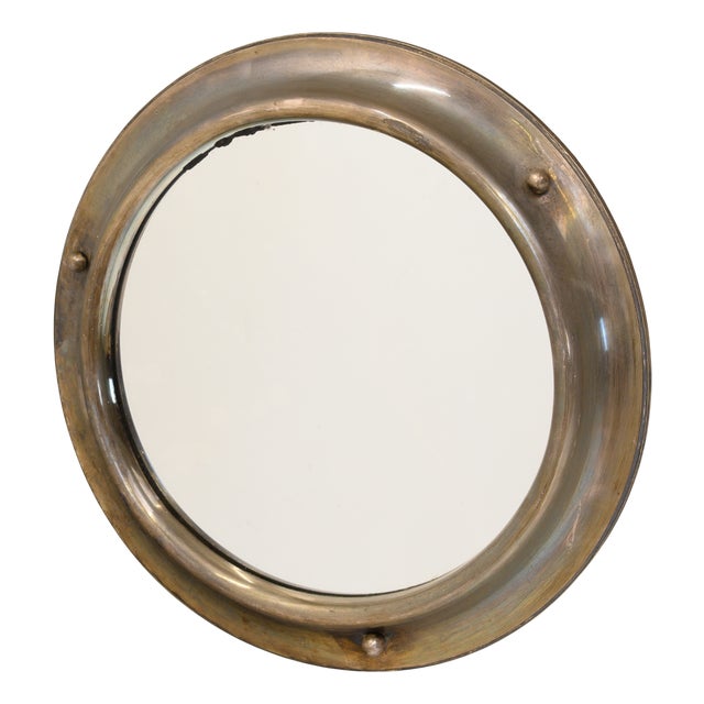 Porthole Wall Mirror, 1930s For Sale