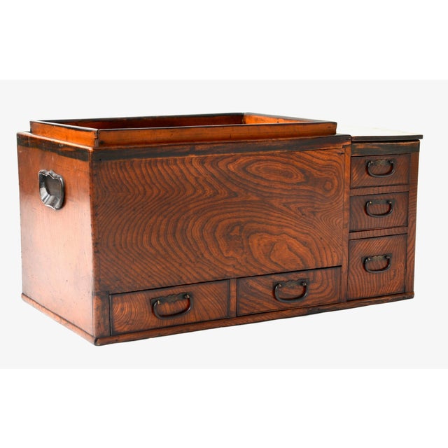 Antique Japanese Wood Hibachi Table Chairish