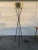 Vintage Brass Tripod Floor Lamp For Sale - Image 10 of 11