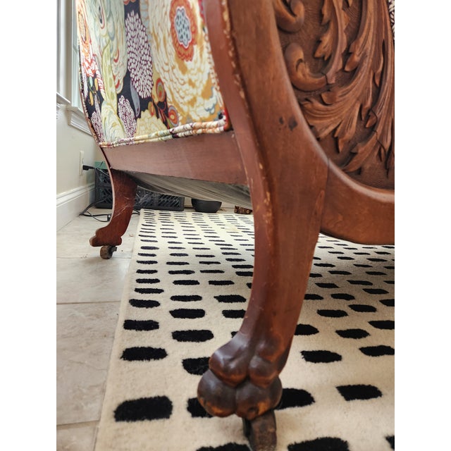 Late 19th Century Late 19th Century Eastlake Chaise Longue or Lounge For Sale - Image 5 of 11