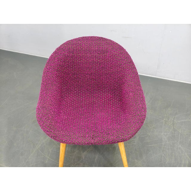 1960s Shell Lounge Chair by Miroslav Navratil, Former Czechoslovakia, 1960s For Sale - Image 5 of 12