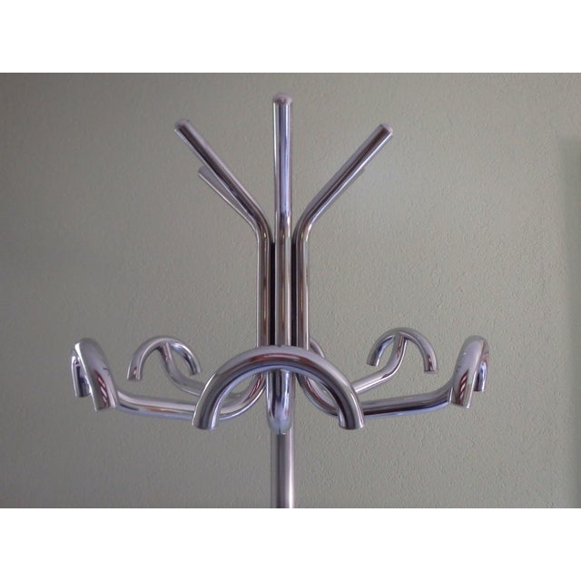 Bauhaus Standing Wardrobe in Chromed Steel, 1920s For Sale - Image 4 of 9