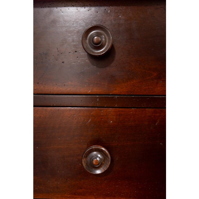 Antique American Empire Revival Mahogany Chest of Drawers With Turned Columns, C. 1900 For Sale - Image 15 of 15