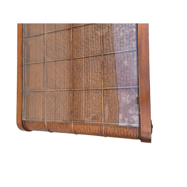 1990s 1990s Tommy Bahama Lexington Cane Coffee Table British Colonial Classical Revival For Sale - Image 5 of 18