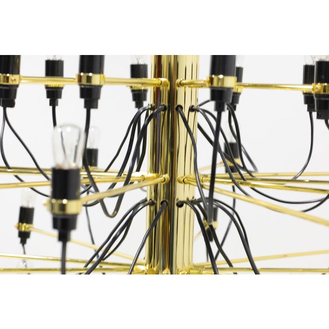 Metal Gino Sarfatti for Flos 2097/50 Chandelier, Pair Available, Price Is Per Item For Sale - Image 7 of 9