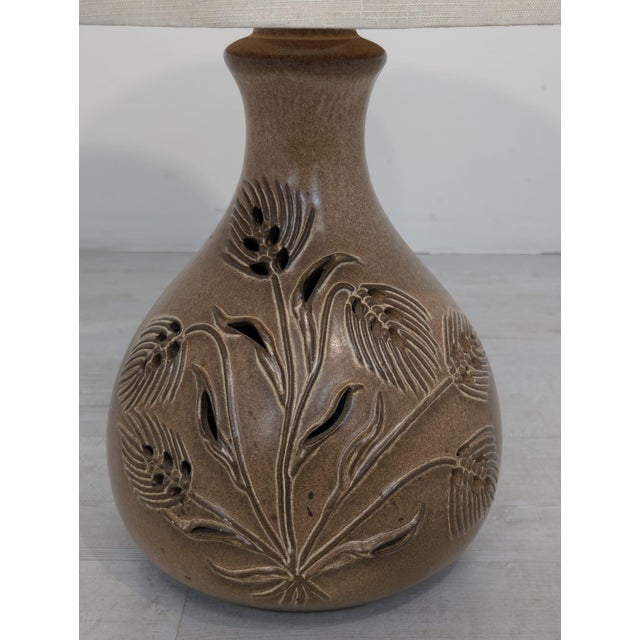 Mid-Century Ceramic Table Lamp from, 1970s For Sale - Image 4 of 16