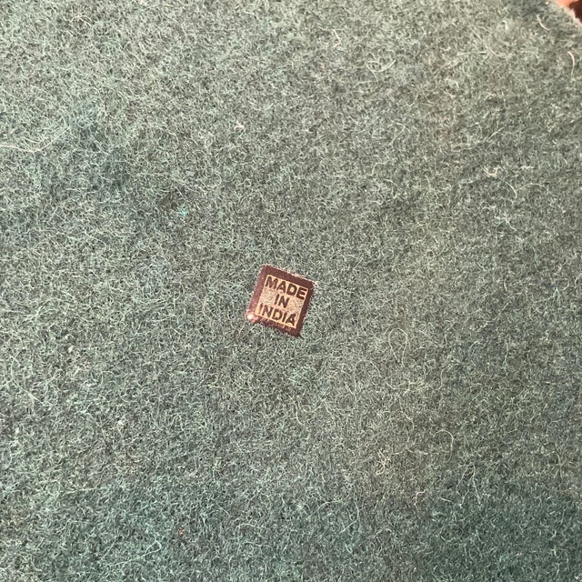 Vintage Large Brass Candle Holder For Sale - Image 11 of 11