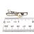 Metal 1990s Mikimoto Estate Akoya Pearl Mens Tie Clip 7 mm Silver For Sale - Image 7 of 9