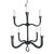 Two-Tier Wrought Iron Chandelier by Melissa Levinson For Sale