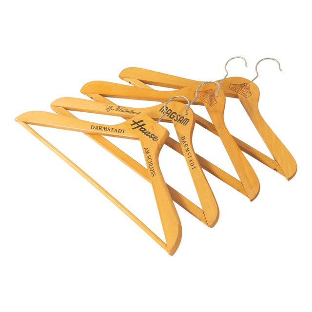 Clothes Hangers from Union, Magsam, and Haase, 1960s, Set of 4 For Sale