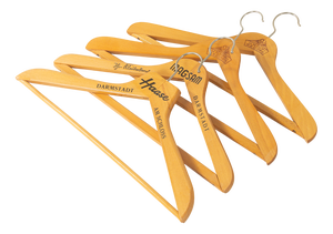 Clothes Hangers from Union, Magsam, and Haase, 1960s, Set of 4