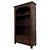 Antique Early 20th Century English Oak Open Bookcase For Sale - Image 3 of 13