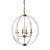 2020s Grayson Acrylic Chandelier For Sale - Image 5 of 5
