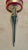 Silver Vintage Small Silver and Pink Mercury Glass Tree Topper For Sale - Image 8 of 9
