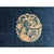 1880s Royal Blue Antique Dragon Greek Key Chinese Peking Qing Dynasty Rug For Sale - Image 4 of 7
