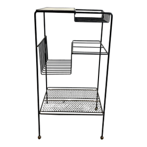 Mid Century Wire Rack Stand