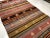 Salmon 1960s Contemporary Vintage Kilim Rug For Sale - Image 8 of 11