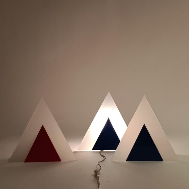 Italian Geometric Sconce from Guzzini, 1970s For Sale - Image 10 of 12