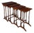 Antique Quartetto of Nesting Tables, English, Set of 4, Occasional, Edwardian For Sale