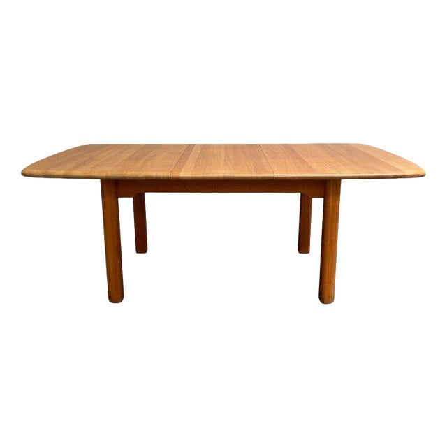 Large Oak Dining Table by Wasa, 1990s For Sale