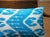 1990s Wave Pattern Ikat Lumbar Pillow Cover For Sale - Image 13 of 13