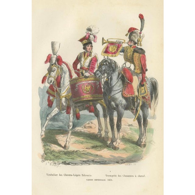Mid 19th Century Andrew Best & Leloir after Horace Vernet, Marine of the Imperial Guard, 1843, Paper For Sale - Image 5 of 10