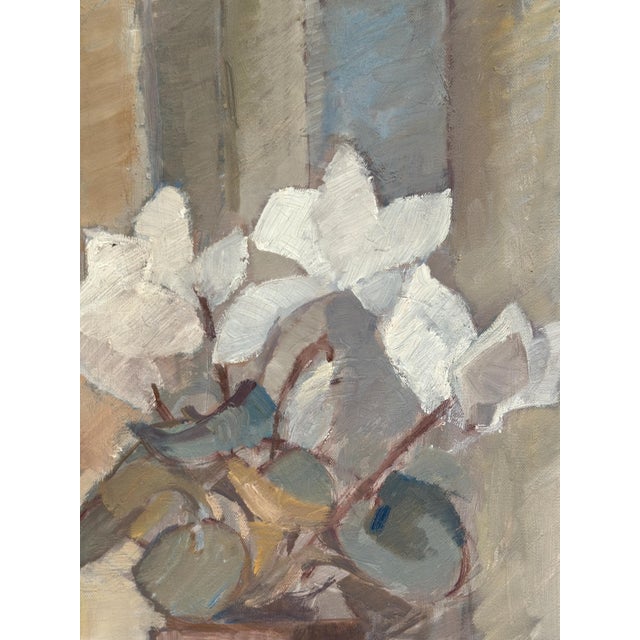 1970s Billi Danielsson, Flowers in Pot, 1978, Oil on Canvas, Framed For Sale - Image 5 of 18