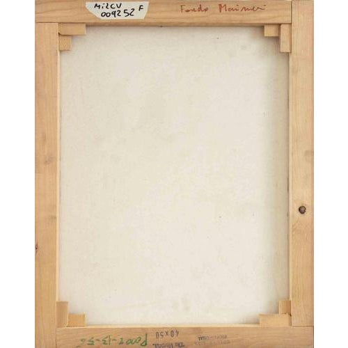 Alberto Gallerati, Sailors Fund, 1970s, Oil Painting on Canvas For Sale - Image 4 of 5