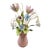 Vintage 1986 Imperial Palace Enameled Tole Flower Bouquet Igor Faberge Franklin Mint For Sale
