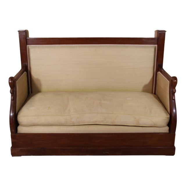 Turkish Restoration Swan Neck Sofa For Sale